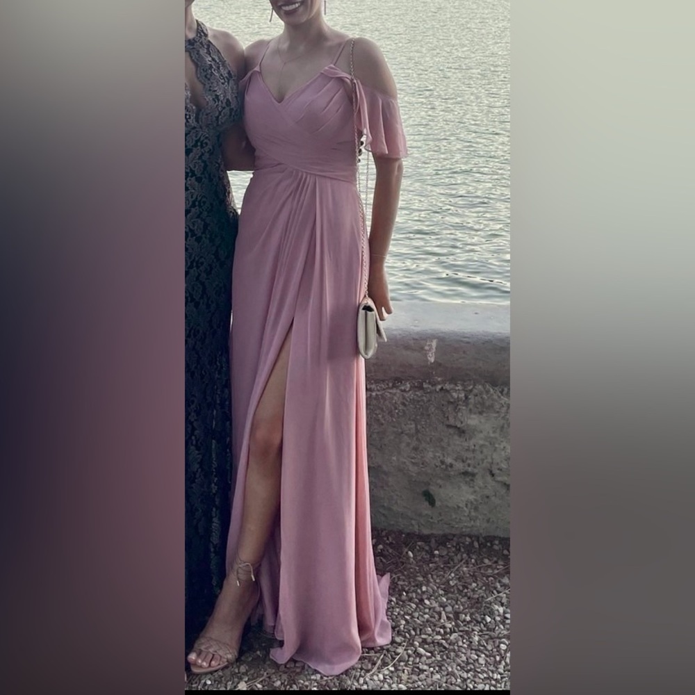Azazie Blush Pink Gown